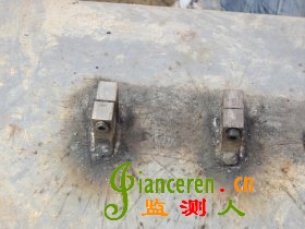 变形监测标志安装过程照片集